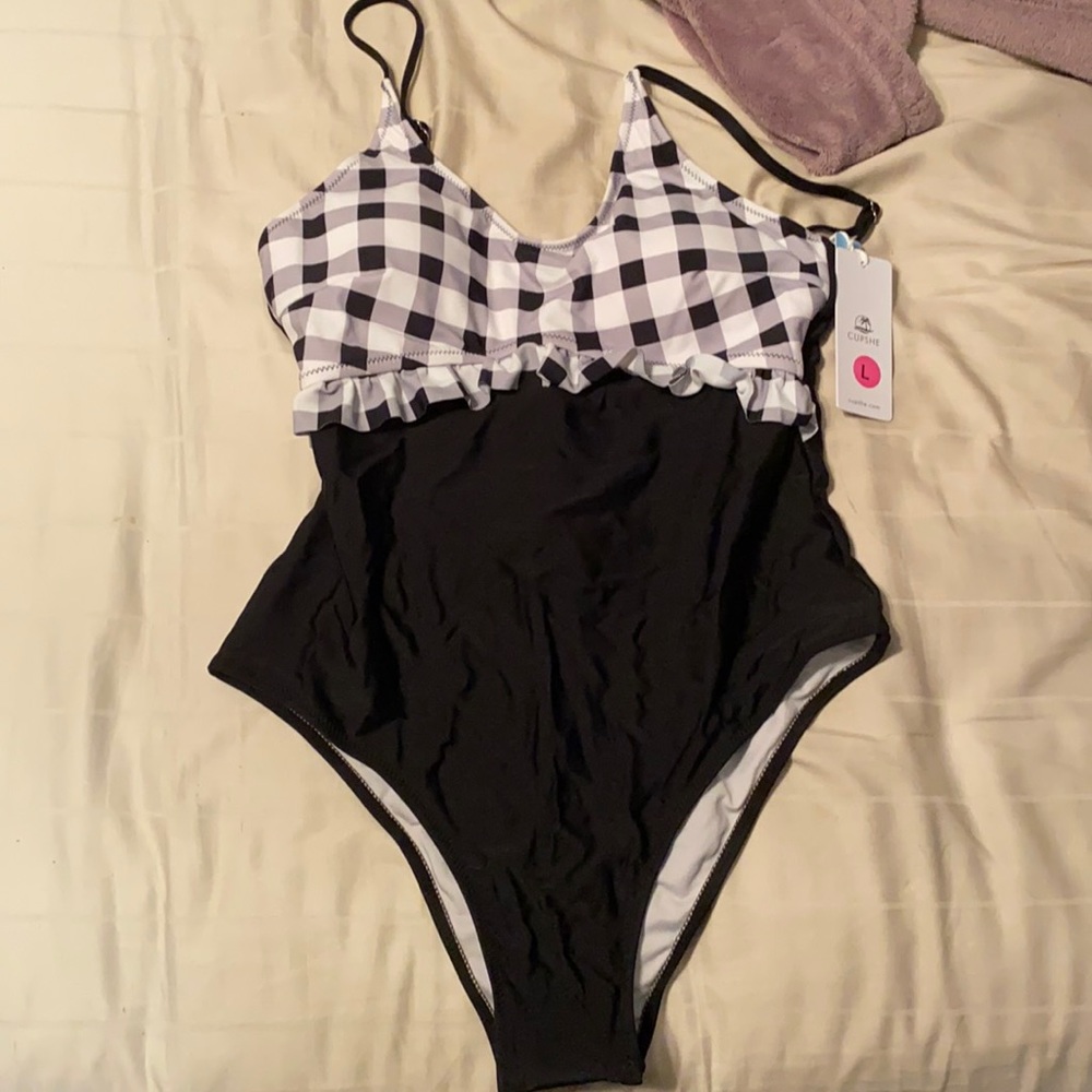 cupshe one piece bathing suit